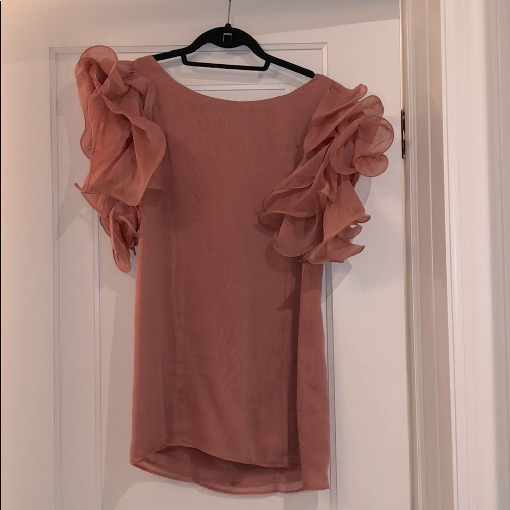 Catherine Malandrino Ruffle Dress